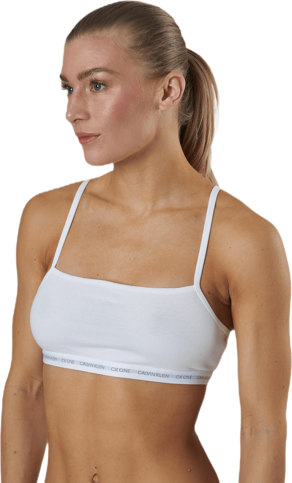 Ck One Unlined Bralette 2-Pack White/Black, Female, Vêtements, Sous-vêtements, Blanc/Noir, M