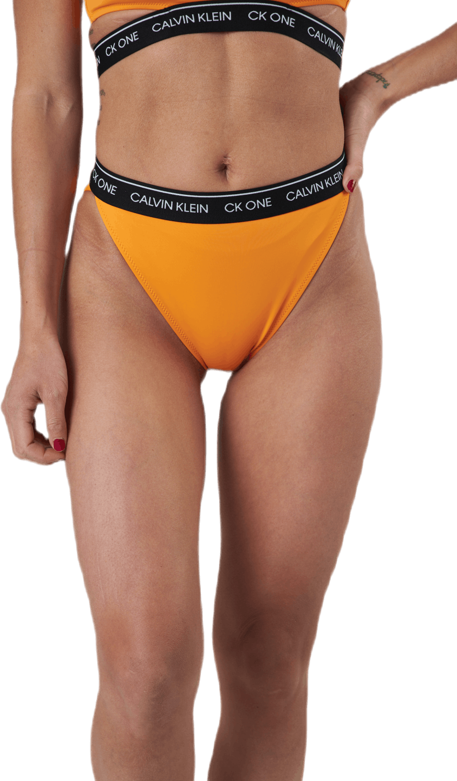 Ck One Wb-Tanga Bikini Bottom Patterned 