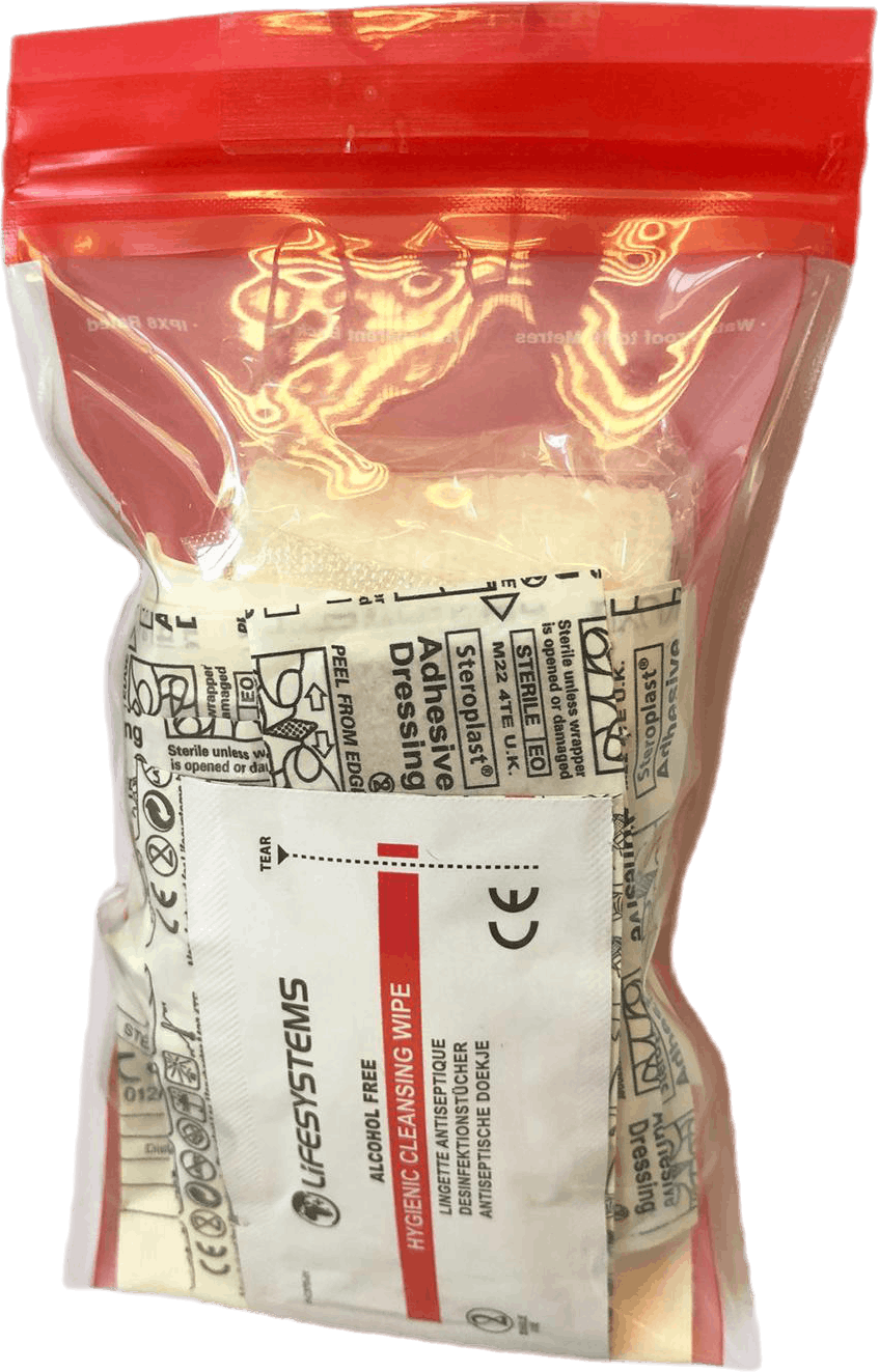 Waterproof Sports First Aid Kit Orange, Unisex, Equipamento, Proteção, Laranja, ONESIZE