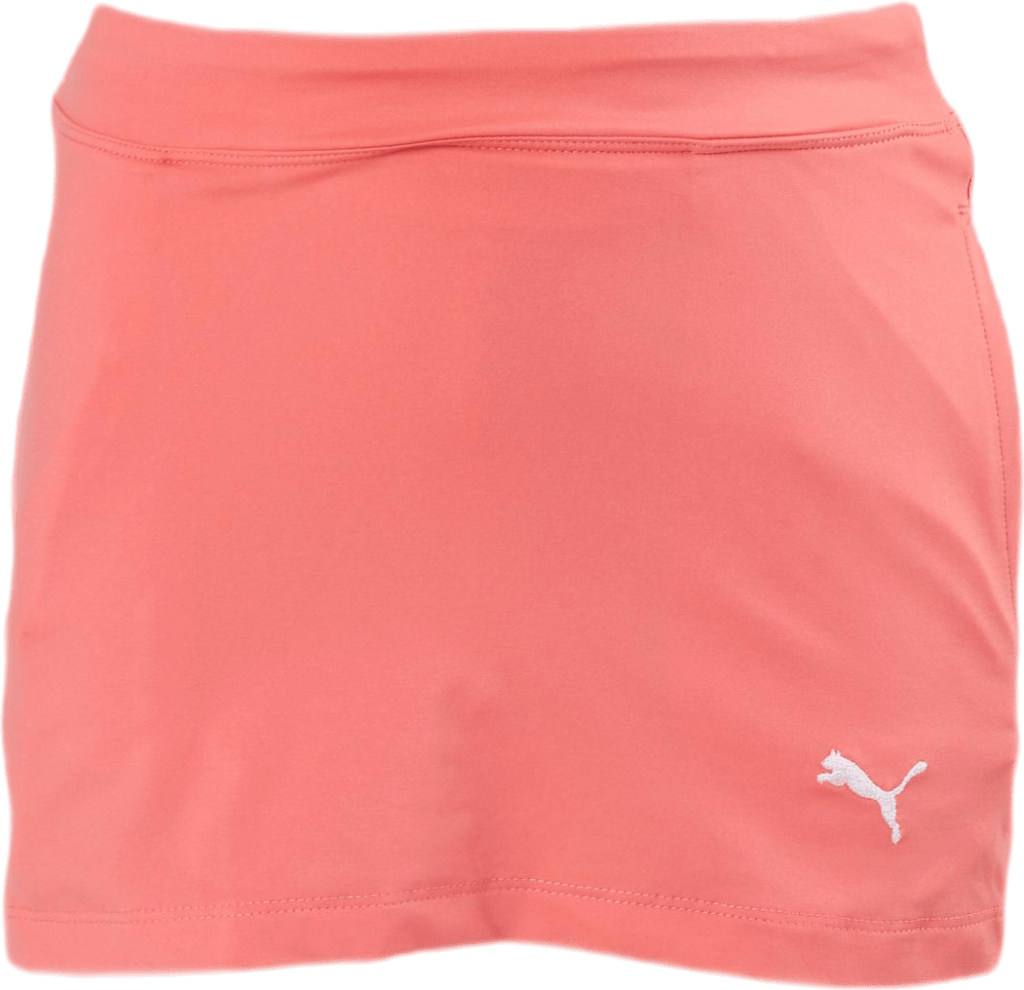 Girls Solid Knit Skirt Pink