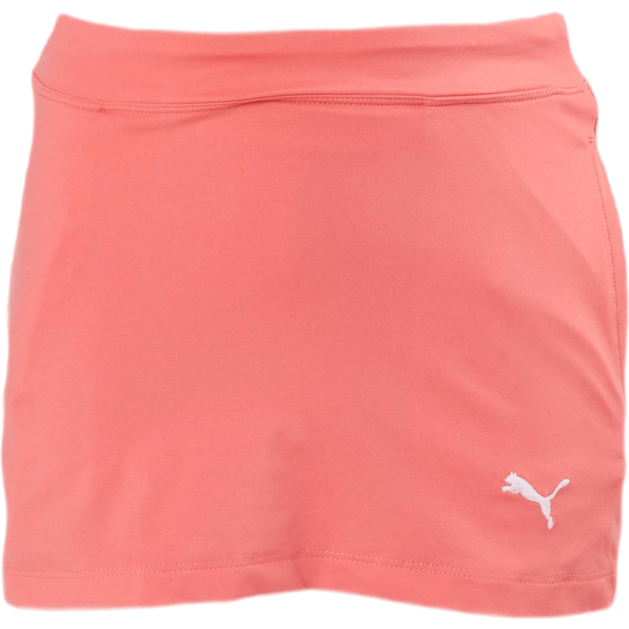 Girls Solid Knit Skirt Pink