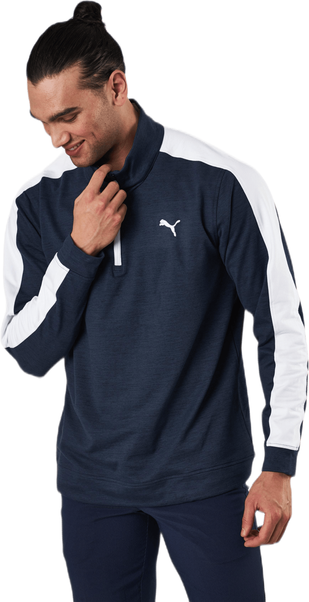 Cloudspun T7 1/4 Zip Blue