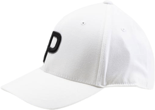 P Cap Adj White, Female, Vêtements, Chapeaux et casquettes, Golf, Blanc, ONESIZE