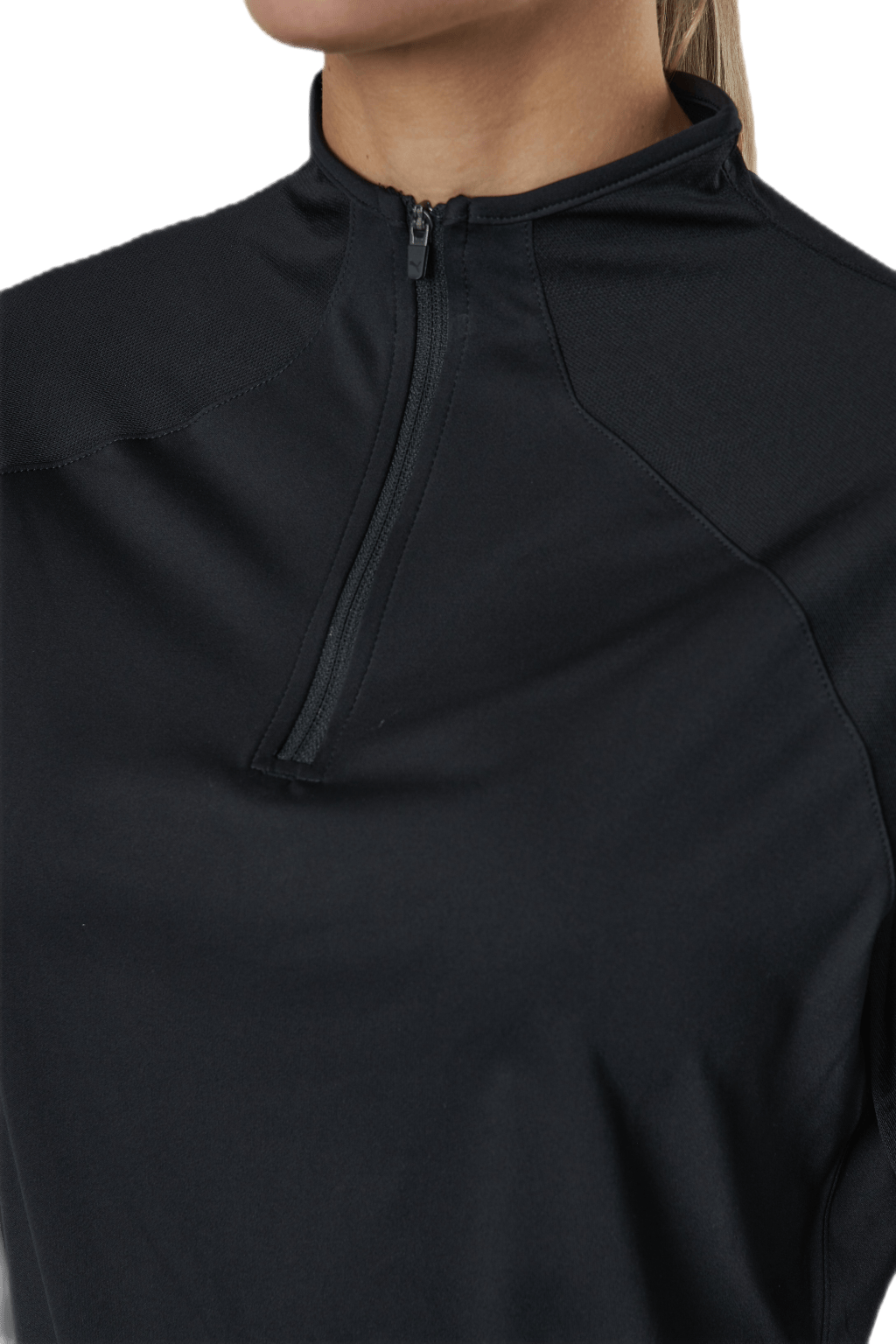 Mesh 1/4 Zip Black - Bild 4