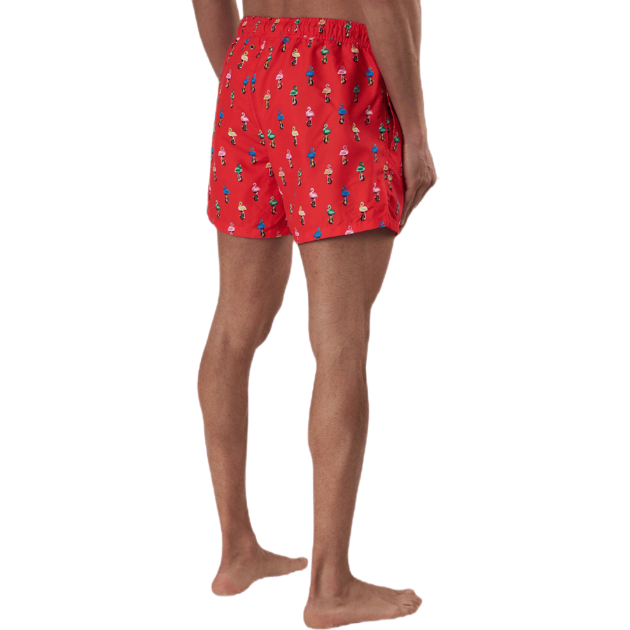 Flamingo Swimshorts Red - Bild 3