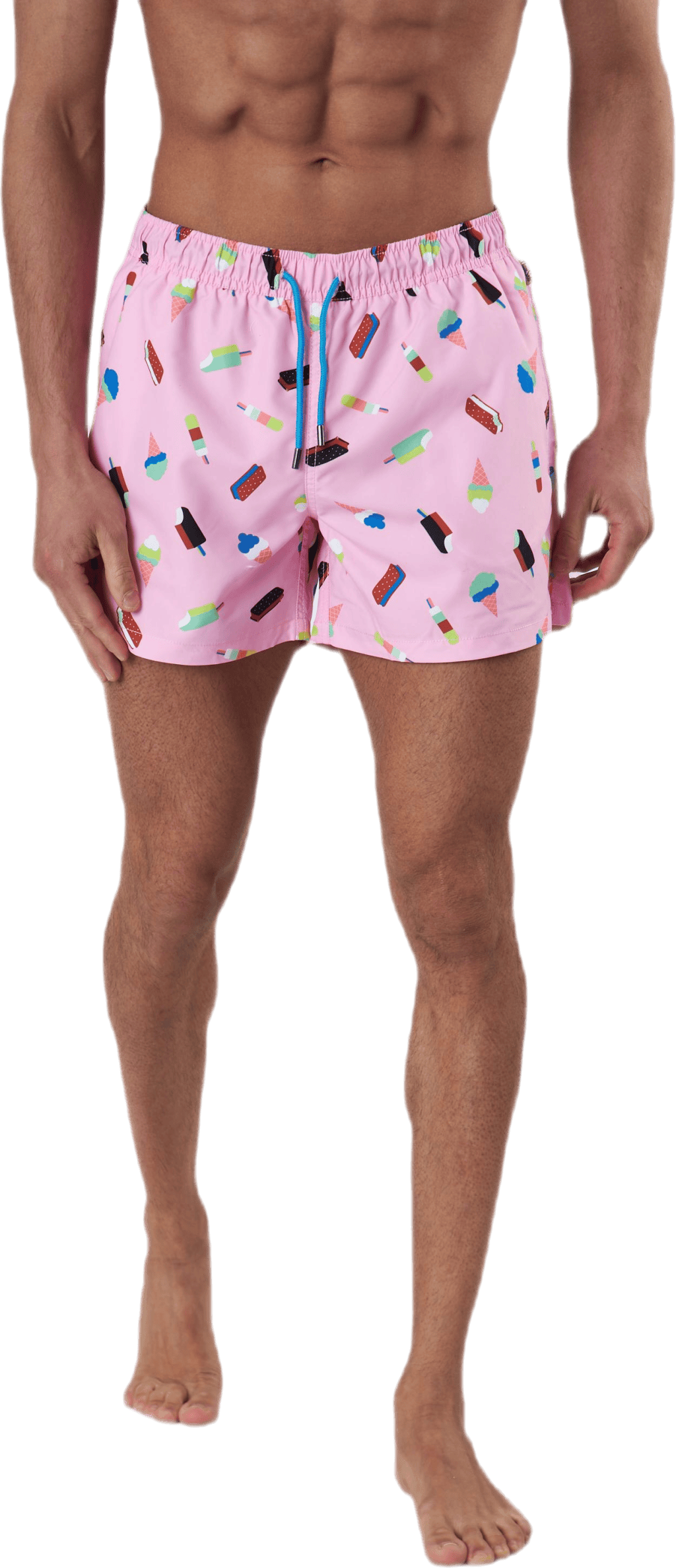 Ice Cream Swimshorts Pink, Male, Klær, Badetøy, Svømming, Rosa, S