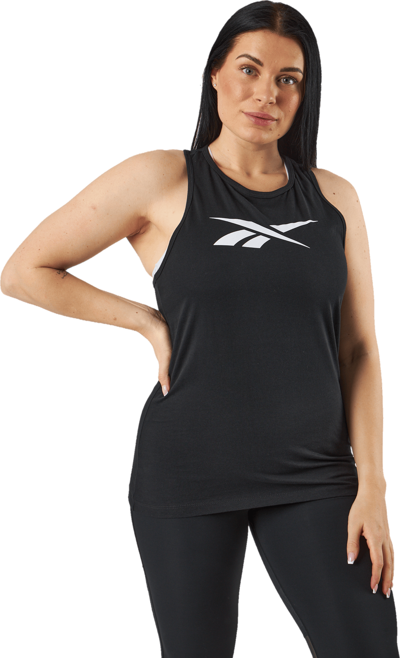 TE Graphic Vector Tank Black - Bild 2