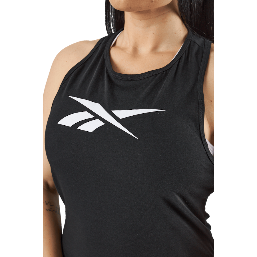 TE Graphic Vector Tank Black - Bild 4