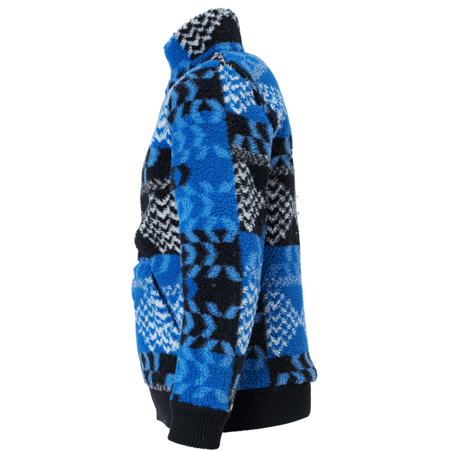 Junior Original Pile Zip Jacket Blue/Black - Bild 2