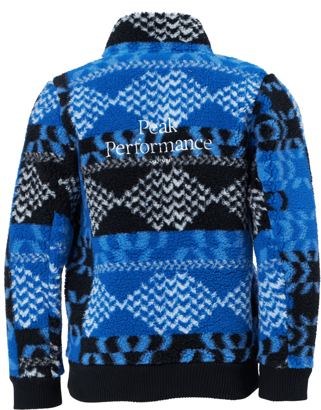 Junior Original Pile Zip Jacket Blue/Black - Bild 3