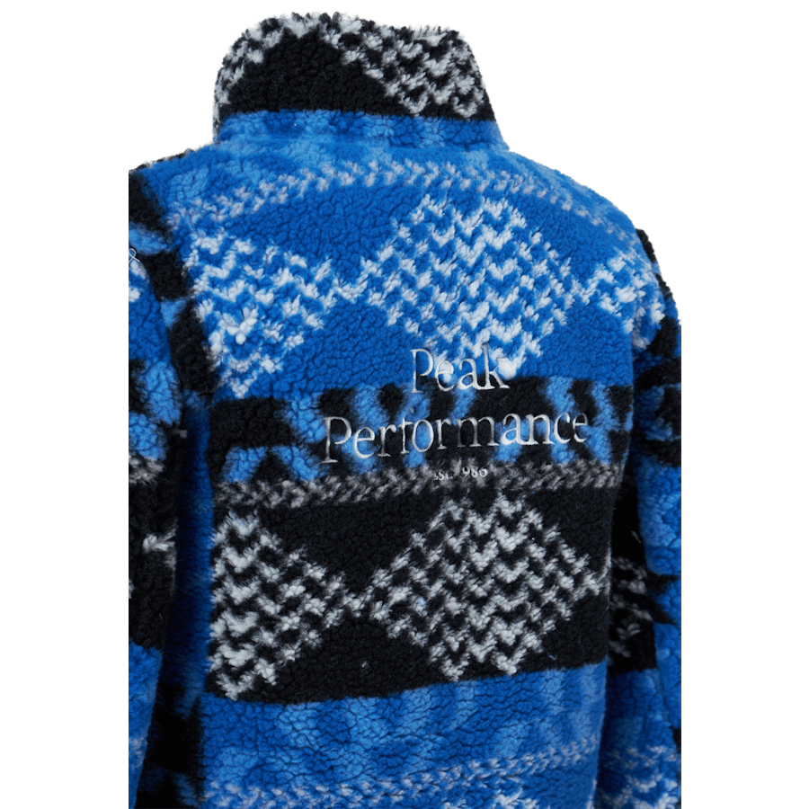Junior Original Pile Zip Jacket Blue/Black - Bild 5