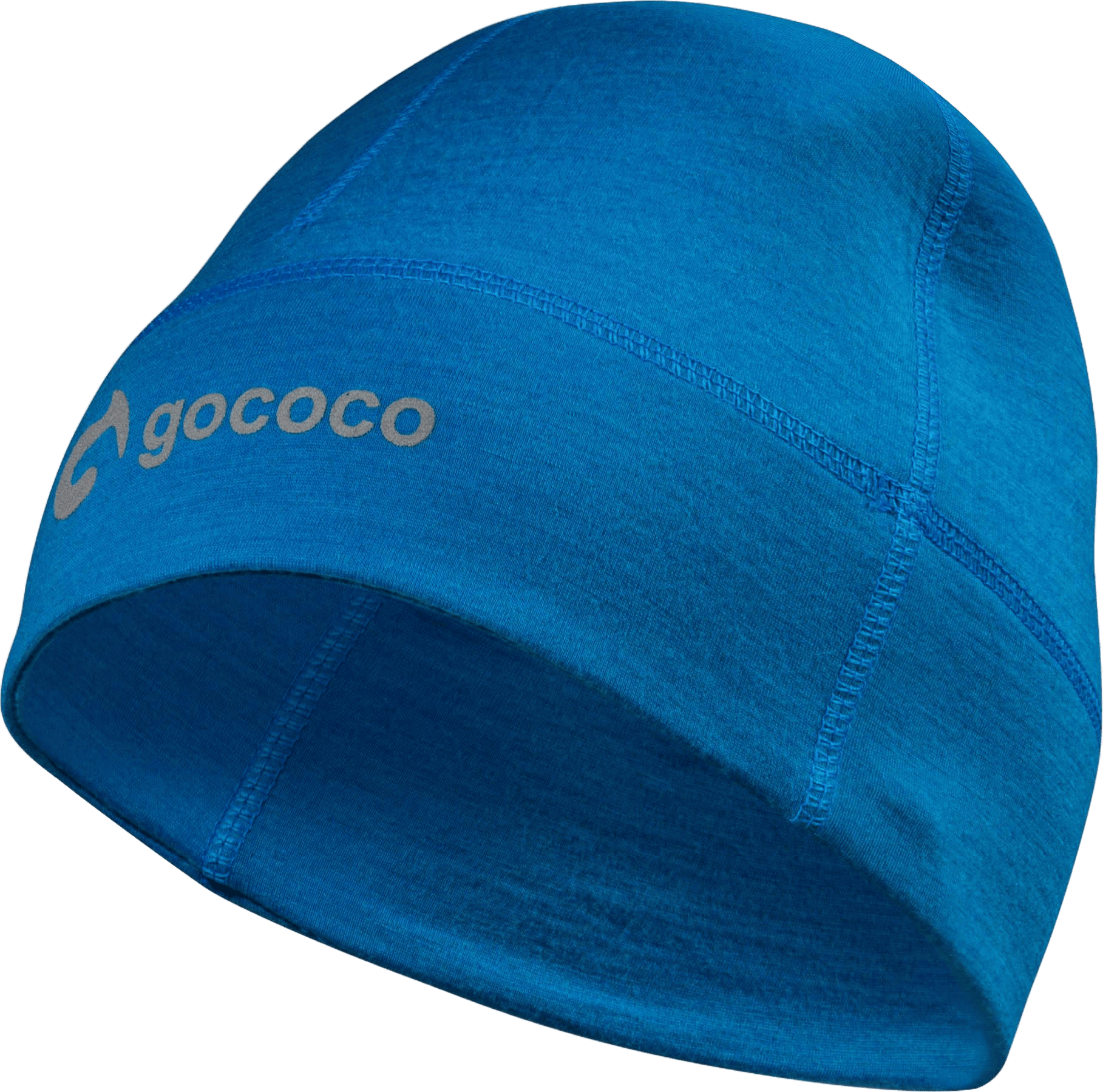 Thin Running Hat Wool Blue