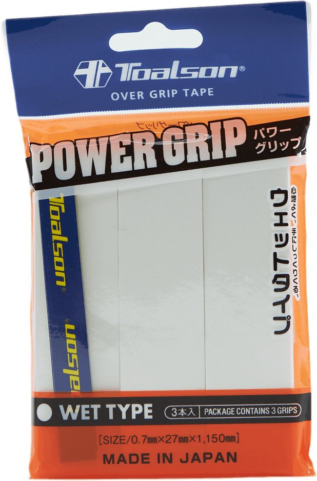 Power Grip 3P White, Unisex, Utrustning, grepp, Padel, Vit, ONESIZE