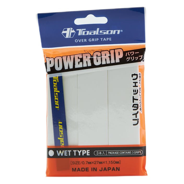 Power Grip 3P White, Unisex, Utrustning, grepp, Padel, Vit, ONESIZE