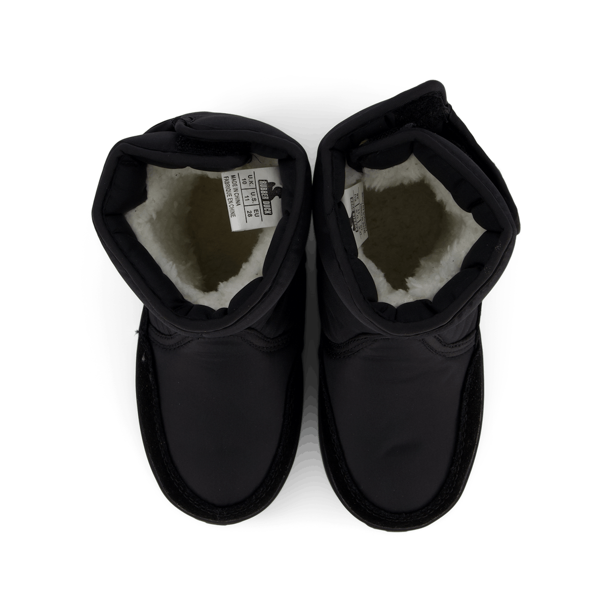 Rd Nylon Suede Solid Kids Black