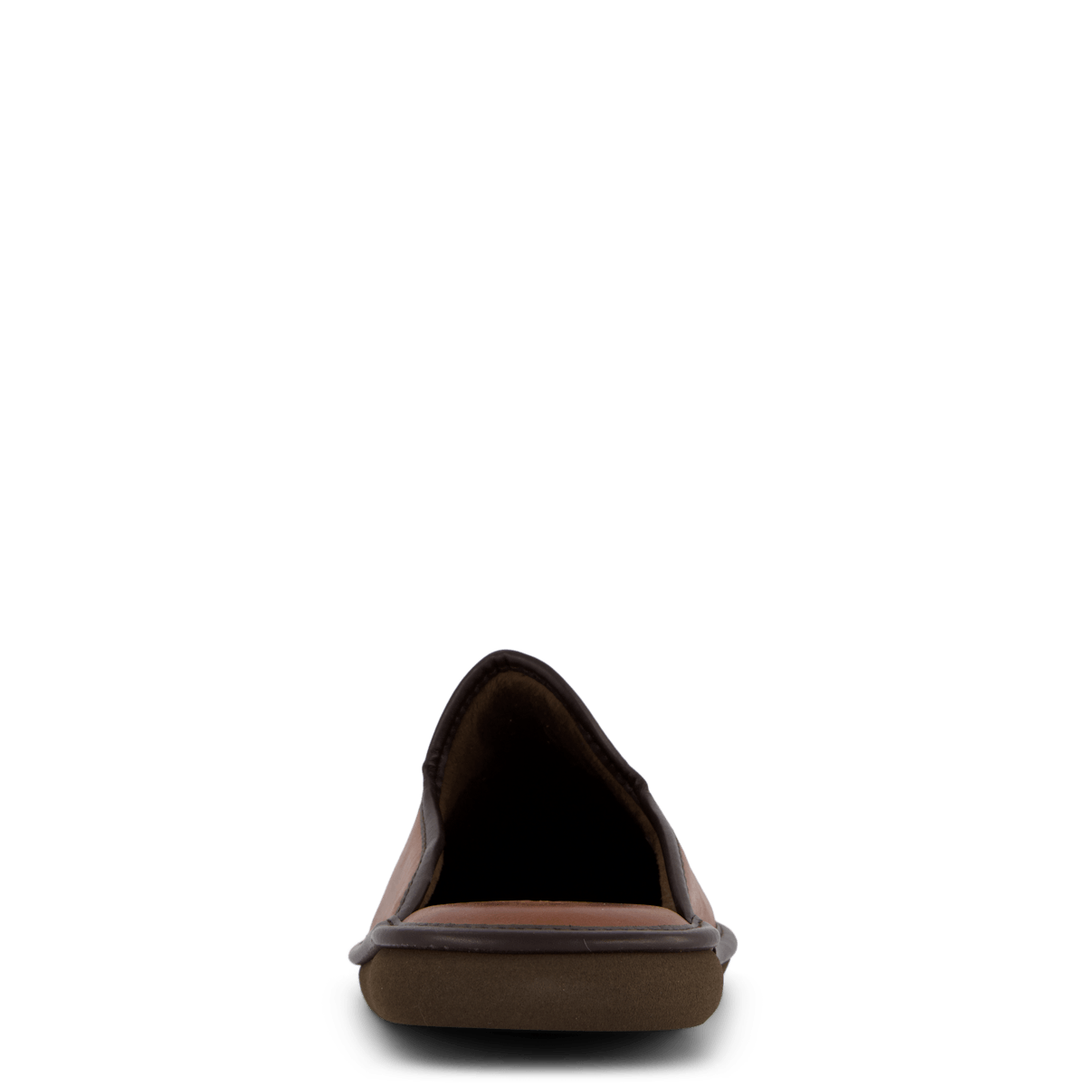 Leather Slipper Cognac