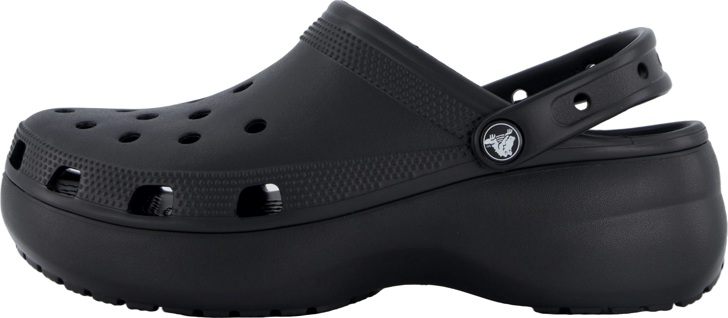 Classic Platform Clog Black