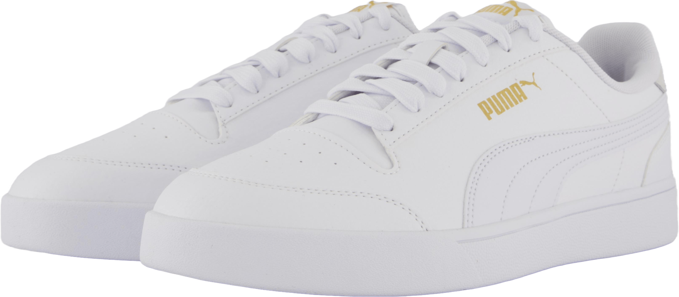 Puma Shuffle White-white-teamgold - Bild 2