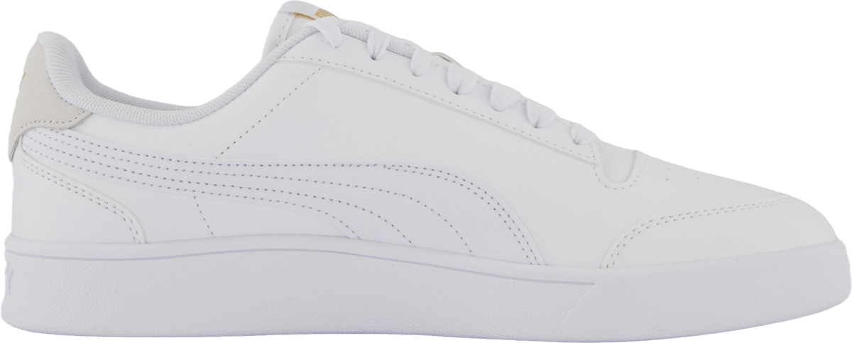 Puma Shuffle White-white-teamgold