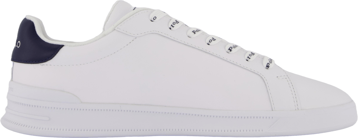 Heritage Court II Leather Sneaker White / Newport Navy PP