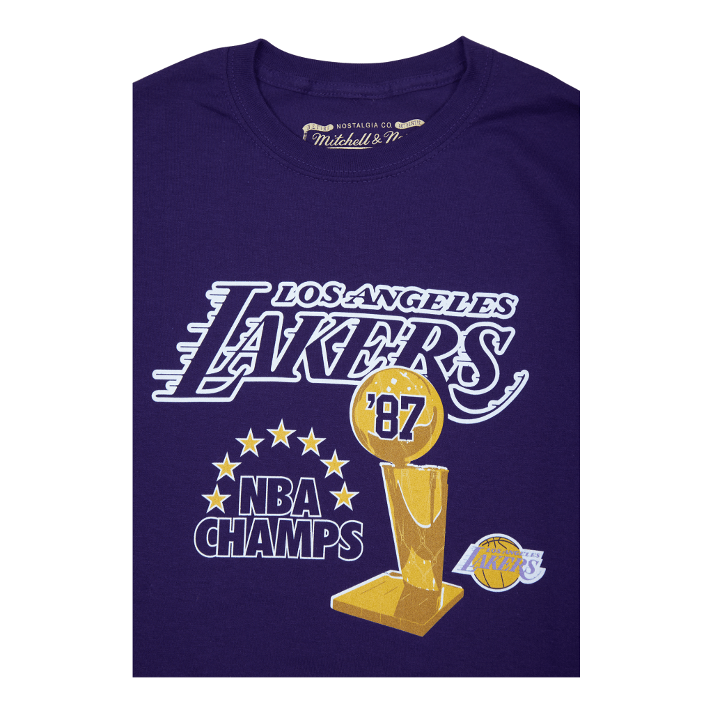 Lakers 87 Champs Tee