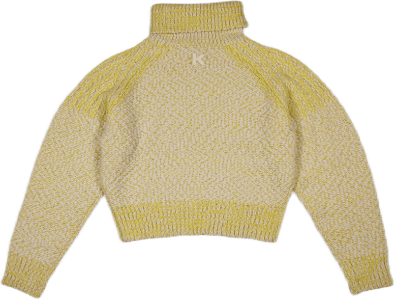 Slub Knit Jumper Yellow