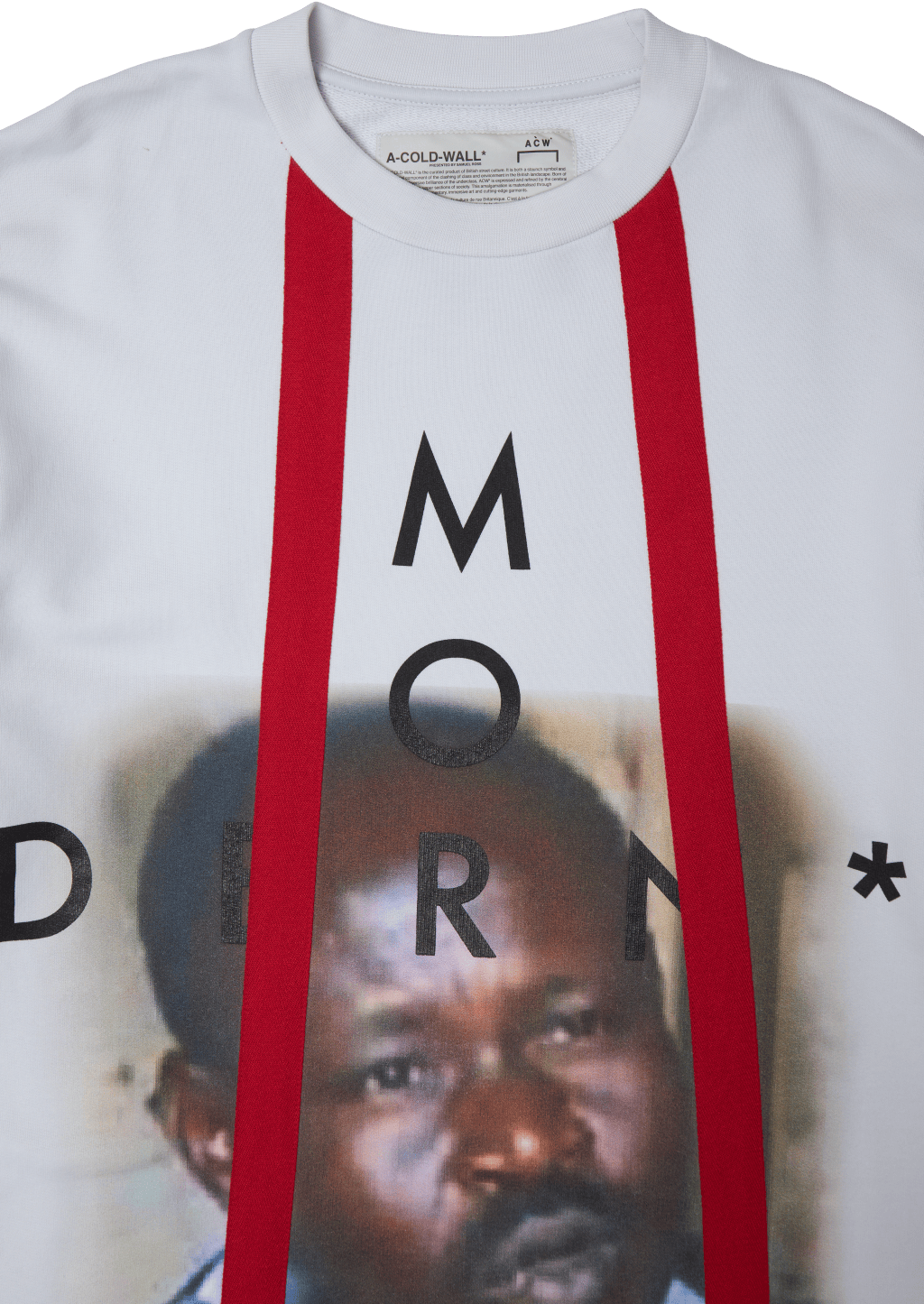 Modern Printed Sweatshirt Gray - Bild 2