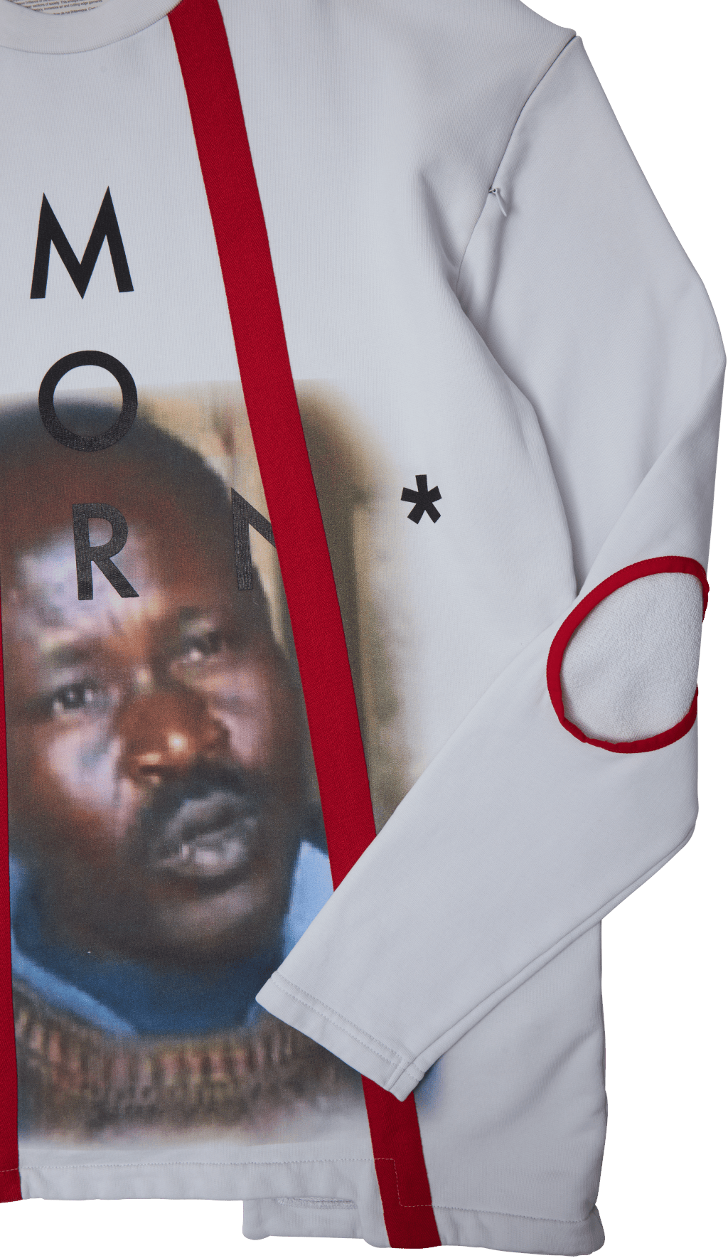 Modern Printed Sweatshirt Gray - Bild 3