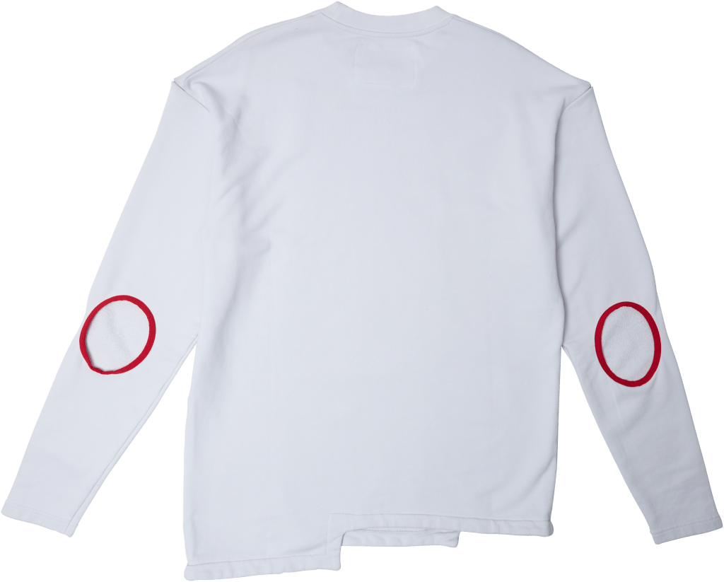 Modern Printed Sweatshirt Gray - Bild 4