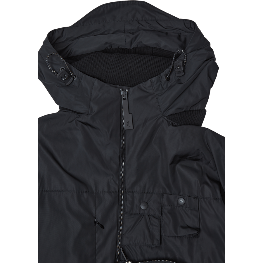 Ventral Jacket With Asymmetric Black - Bild 2