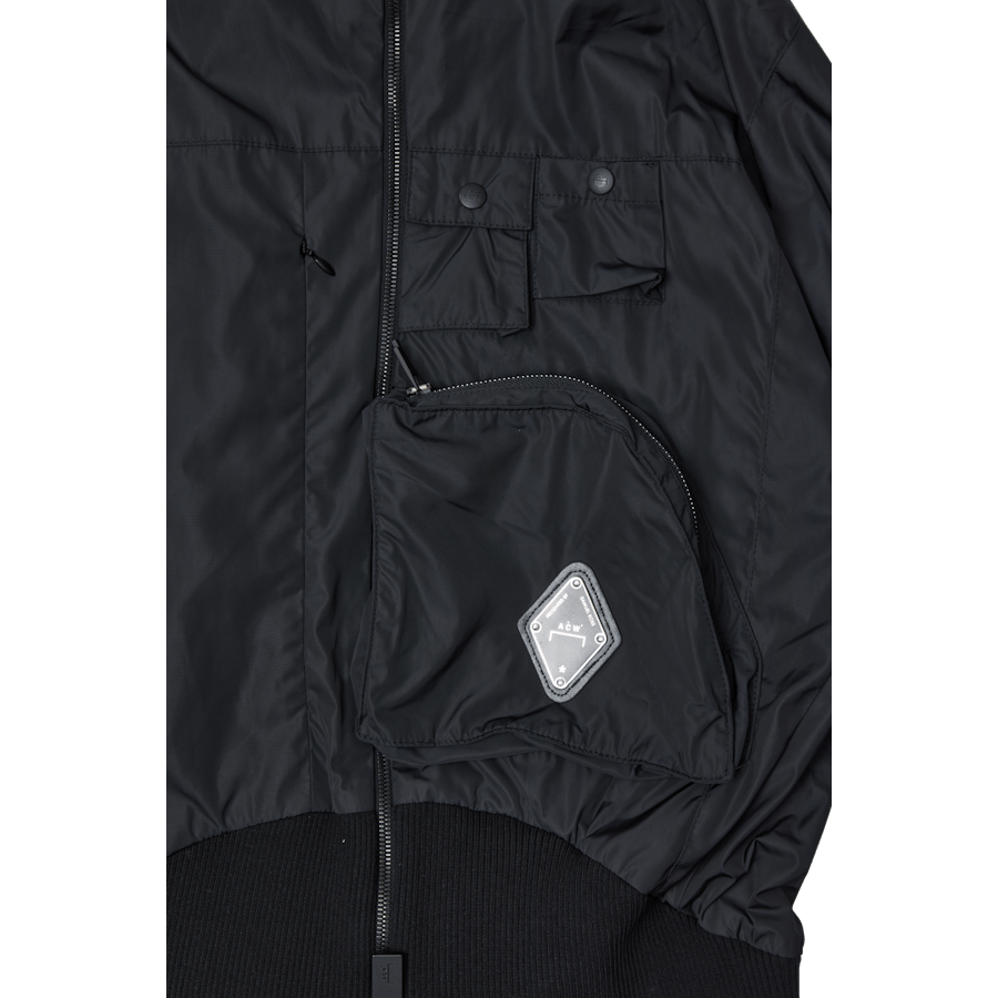 Ventral Jacket With Asymmetric Black - Bild 3