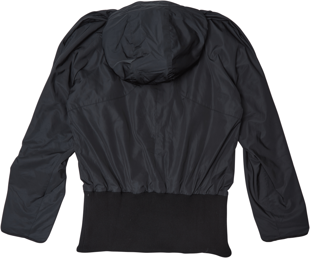 Ventral Jacket With Asymmetric Black - Bild 5