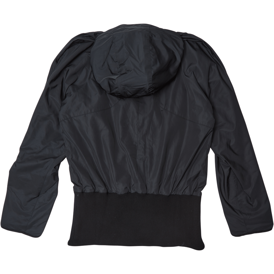 Ventral Jacket With Asymmetric Black - Bild 5