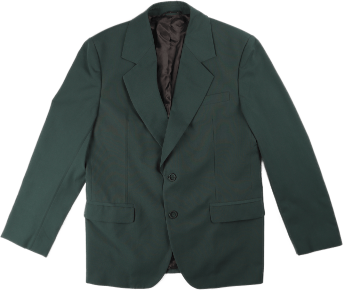 Suit Jacket Green, Male, Kleding, jassen, Grijs, 48