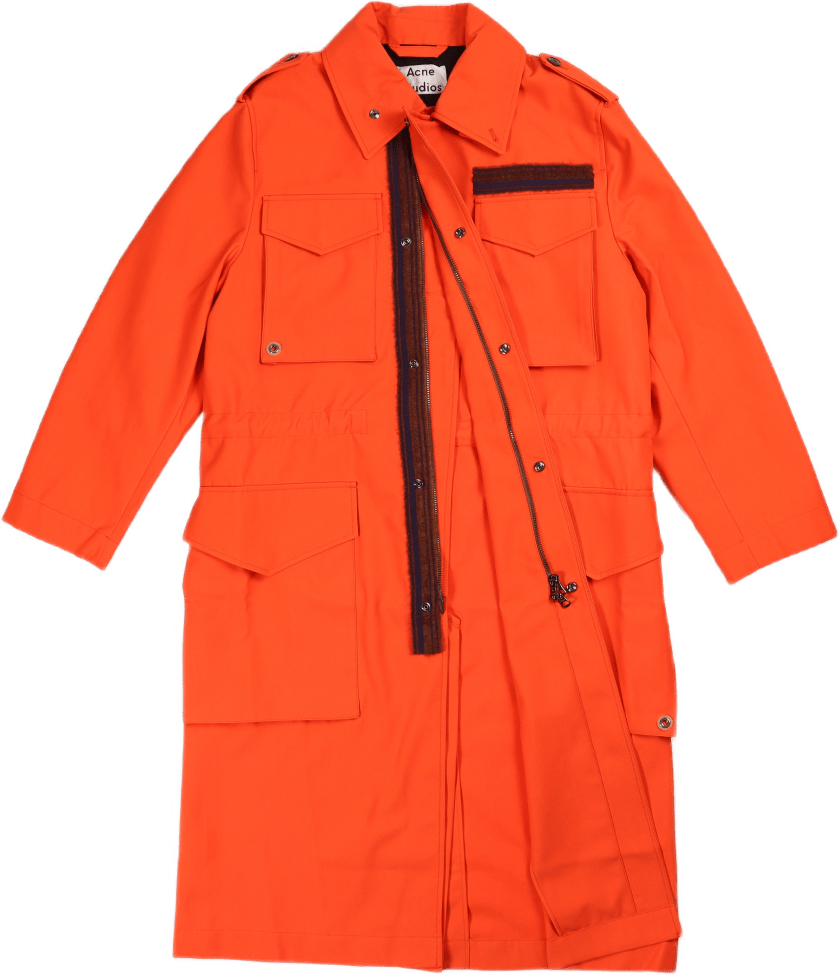 Long Parka Orange - Bild 3