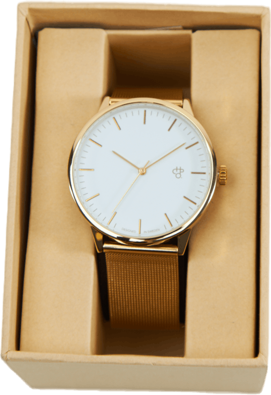 Nando Gold Watch Gold, Unisex, Apparatuur, andere accessoires, Goud, ONESIZE