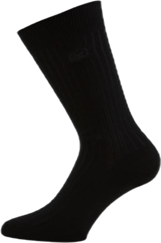 Cotton Crew Socks Black