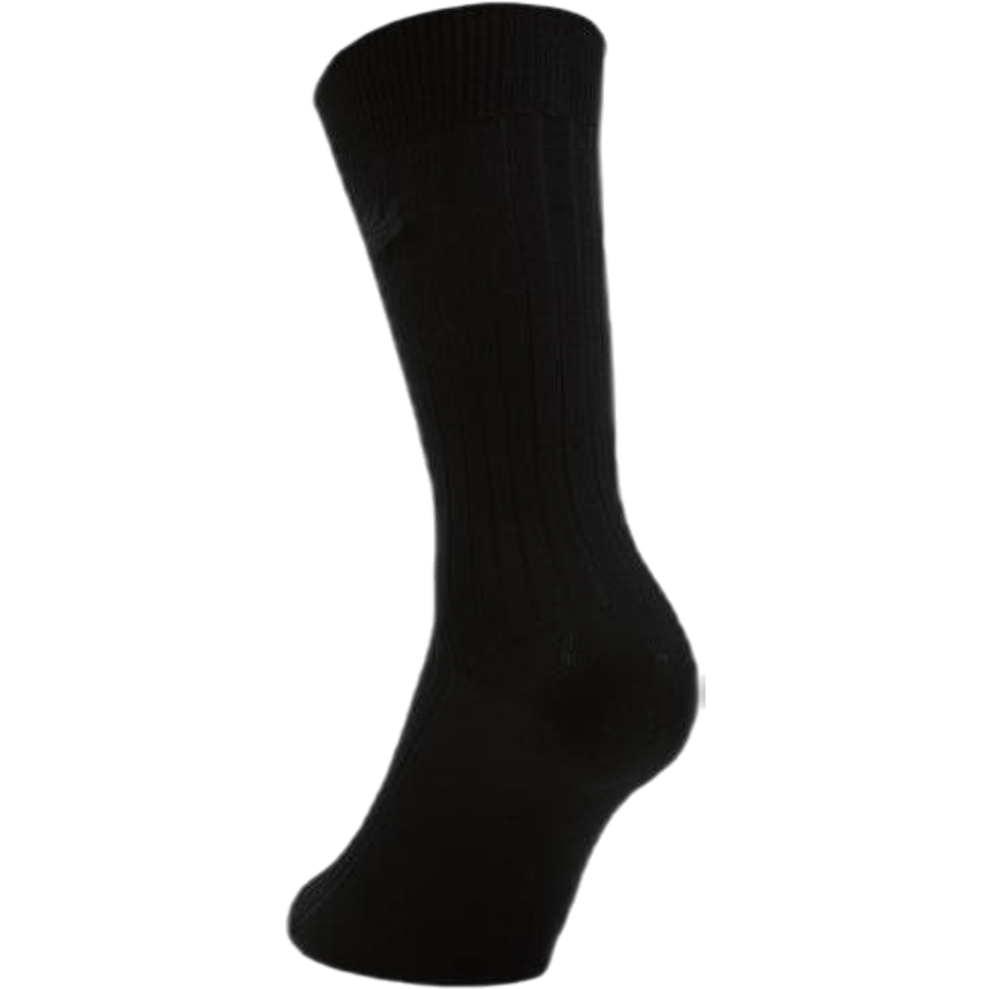 Cotton Crew Socks Black - Bild 2