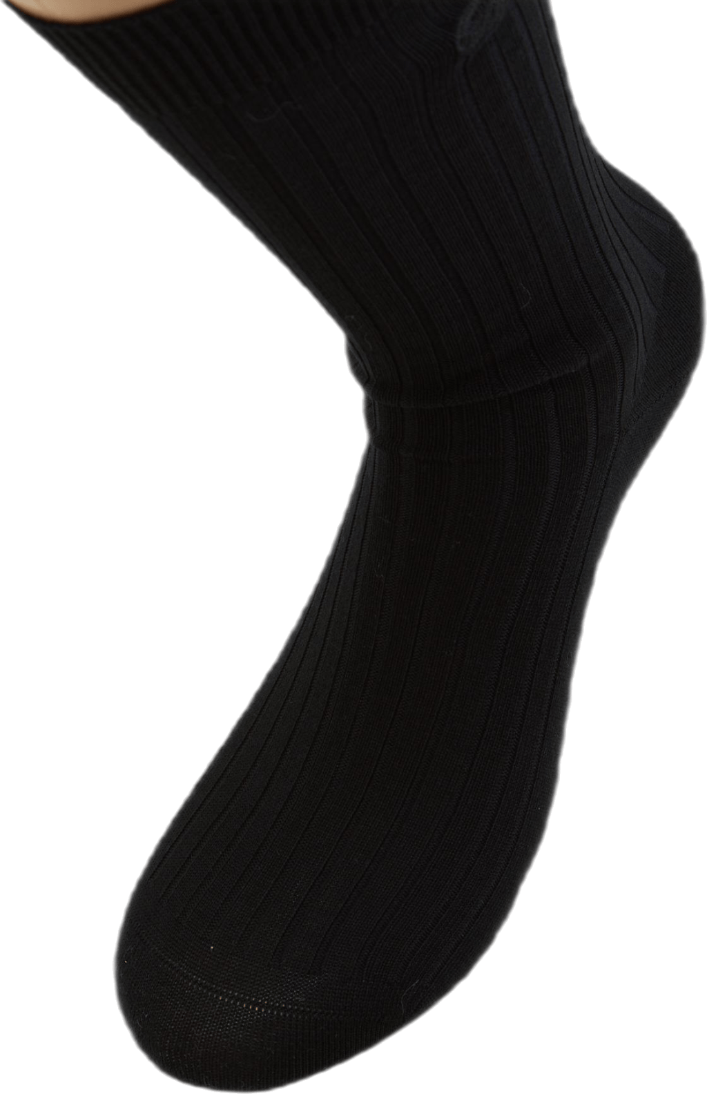 Cotton Crew Socks Black - Bild 3