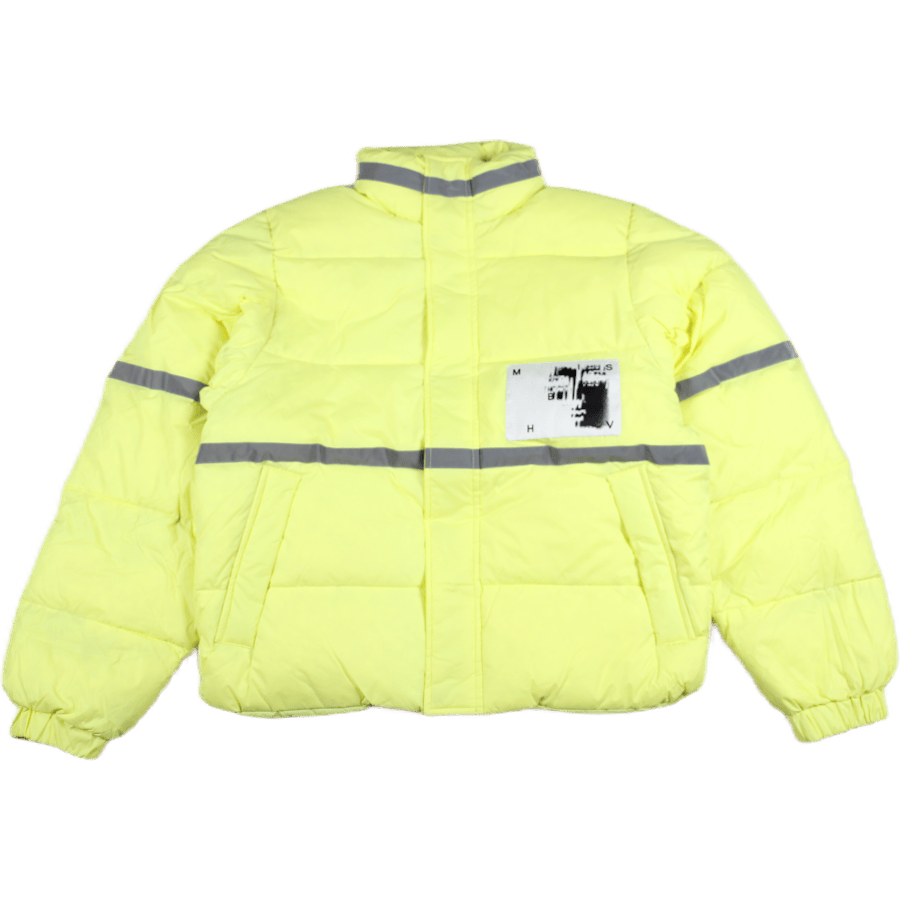 Reflective Down Jacket Yellow