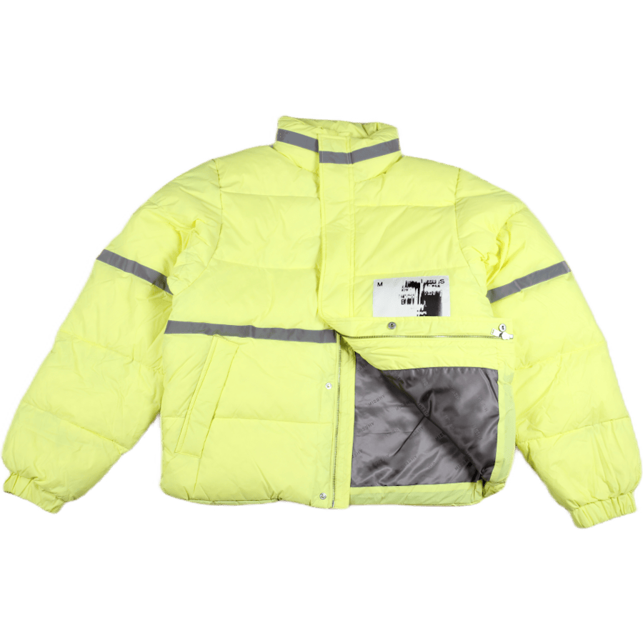 Reflective Down Jacket Yellow - Bild 3