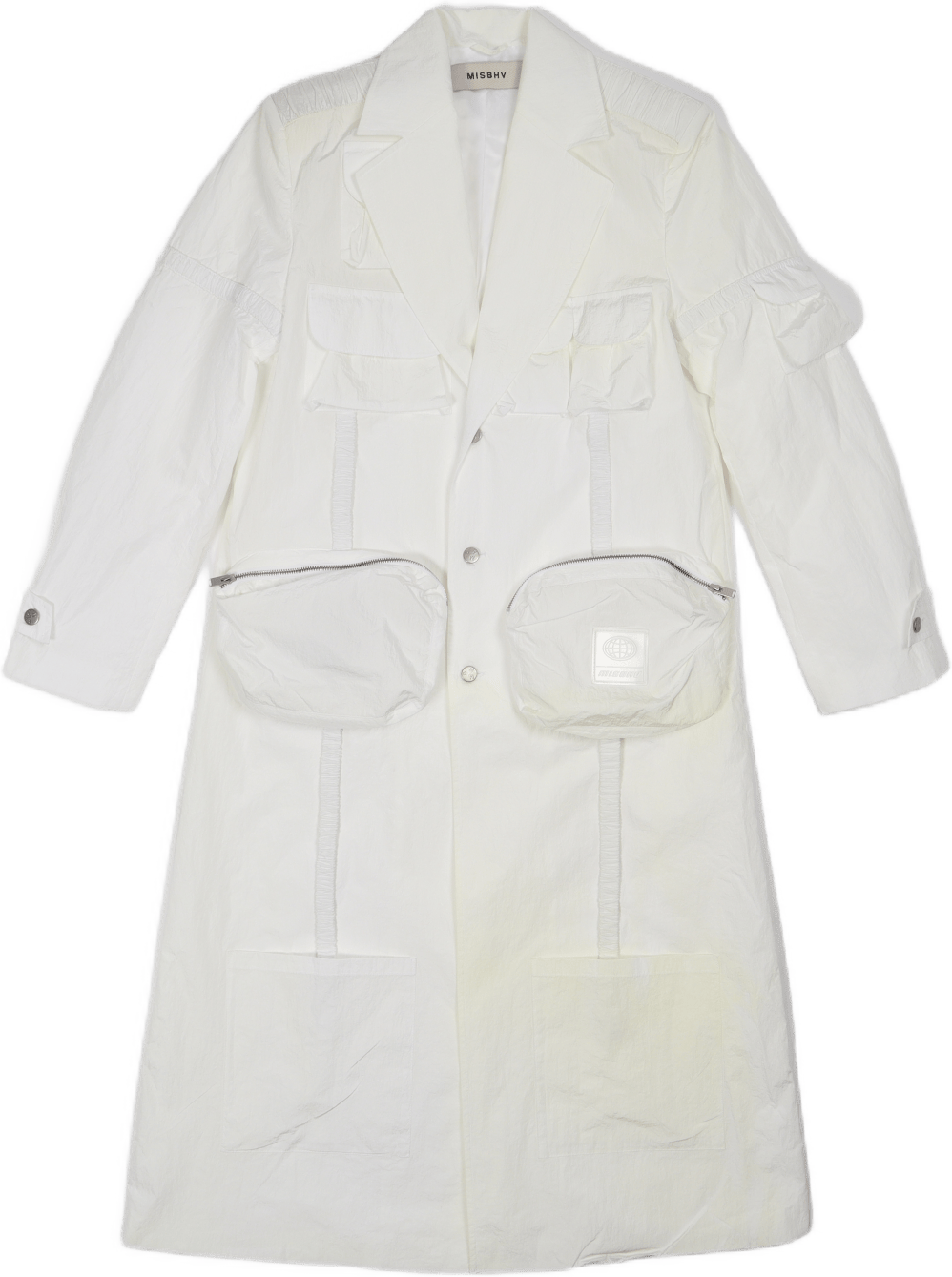 Fisherman Coat White
