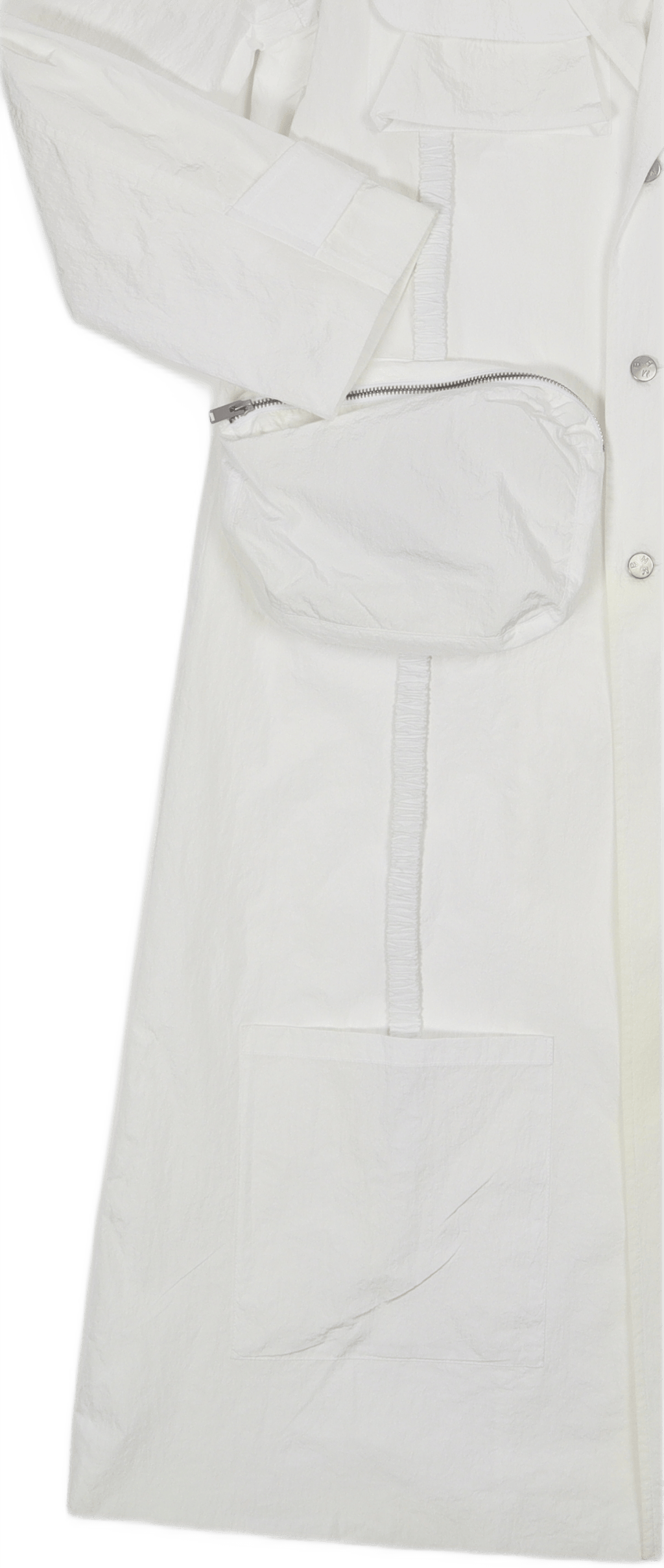 Fisherman Coat White - Bild 3