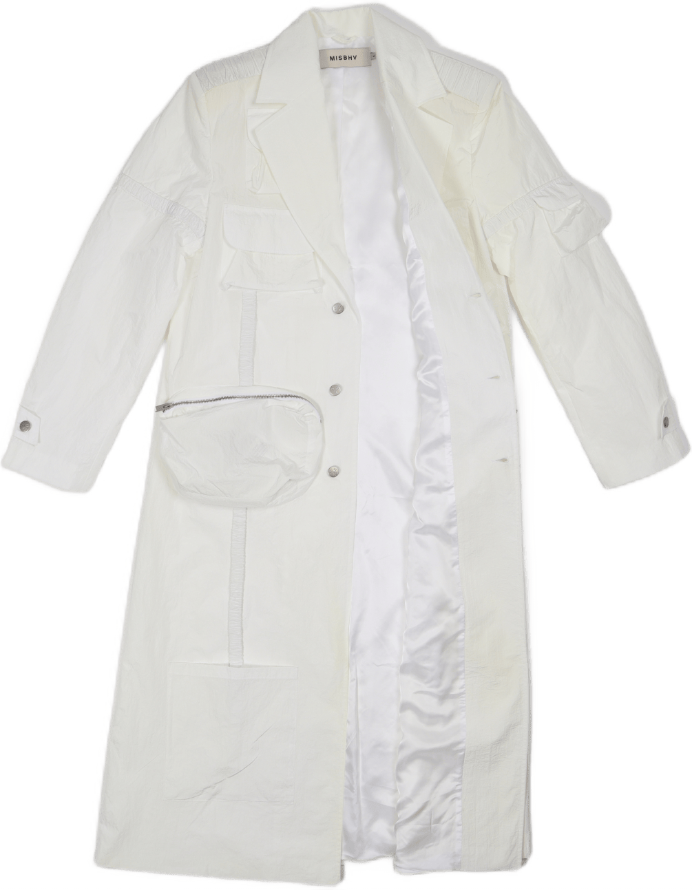 Fisherman Coat White - Bild 4