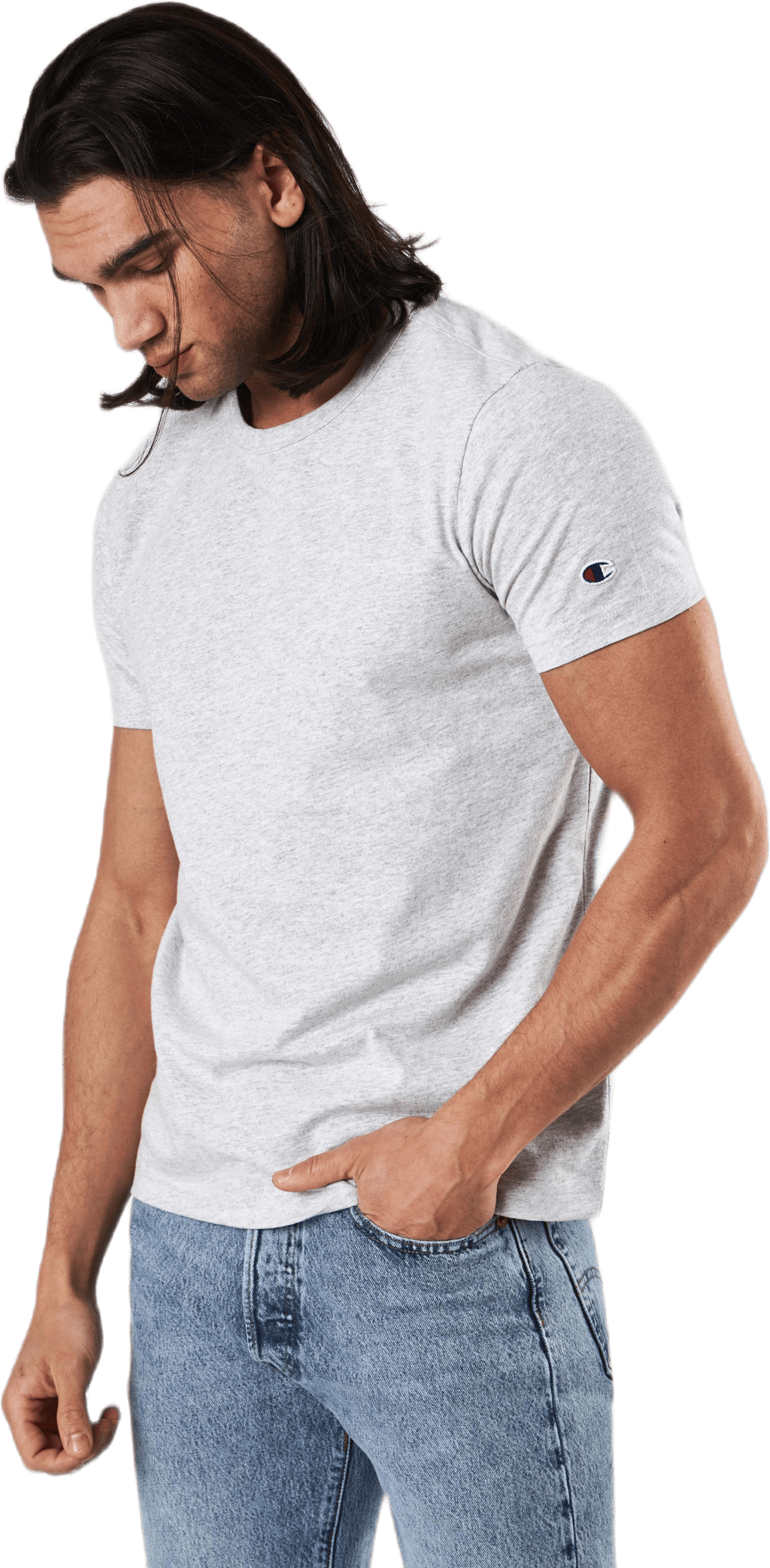 Crewneck T-shirt Gray