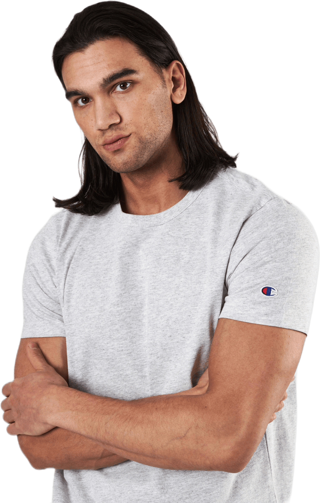 Crewneck T-shirt Gray - Bild 2
