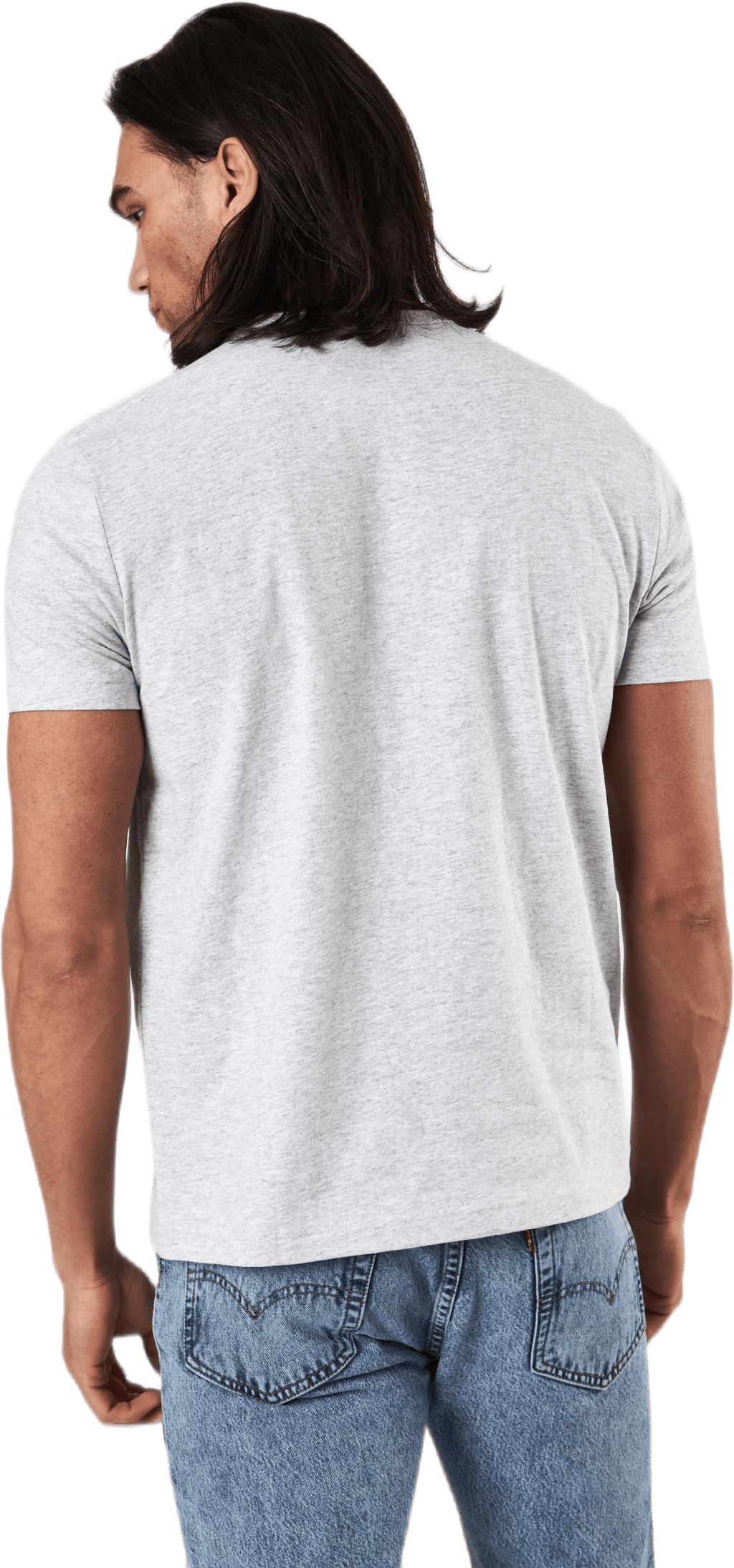 Crewneck T-shirt Gray - Bild 3
