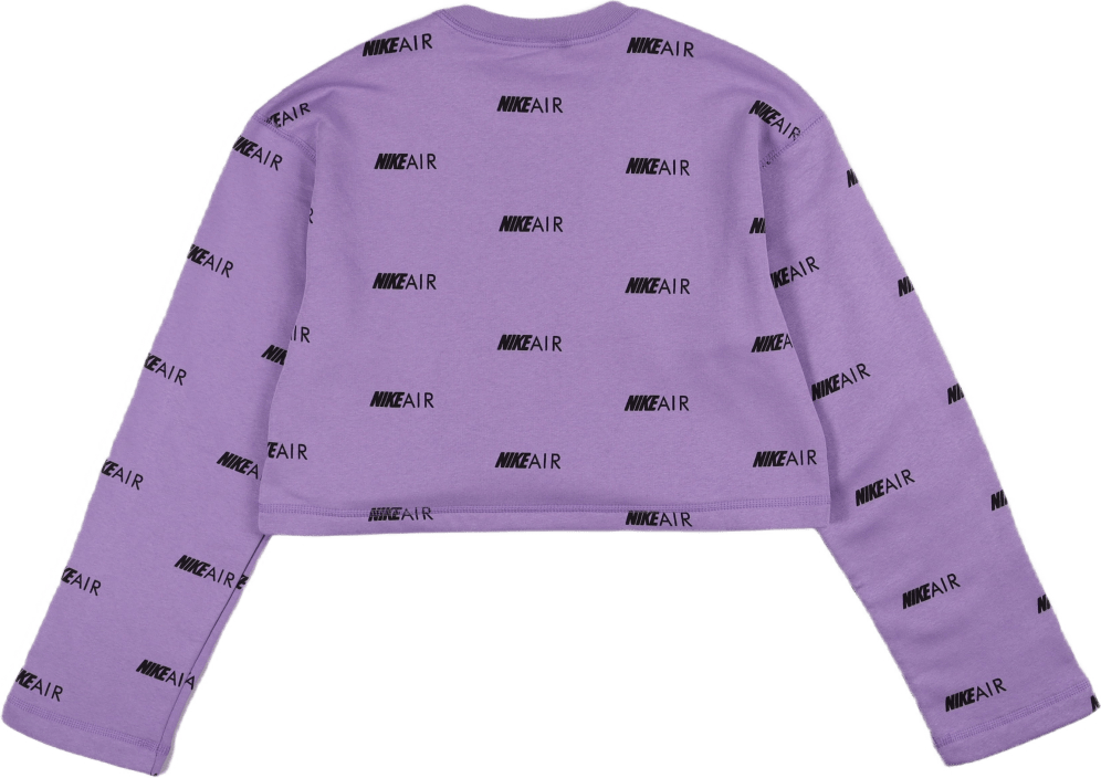 Wmns Printed Fleece Crewneck Pink - Bild 2