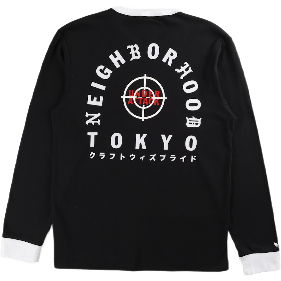 Nh Long Sleeve Logo Tee Black - Bild 2