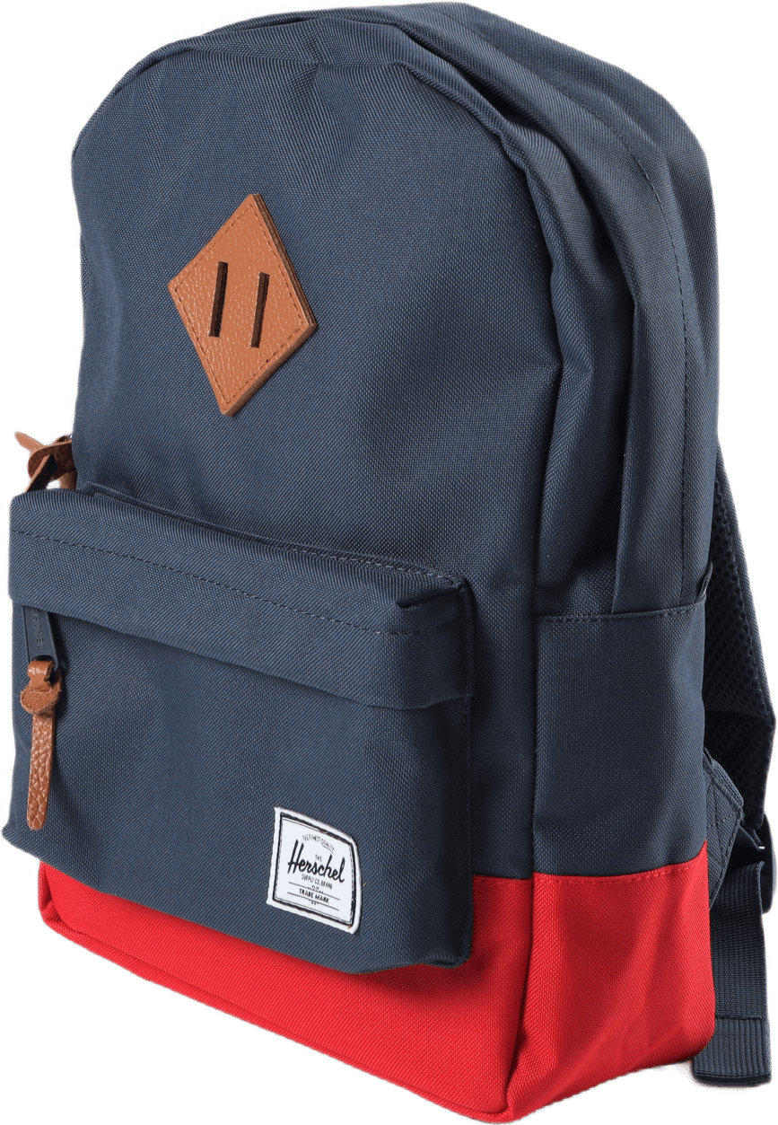 Heritage Kids Backpack Blue, Unisex, Ekwipunek, torby i plecaki, Niebieski, ONESIZE